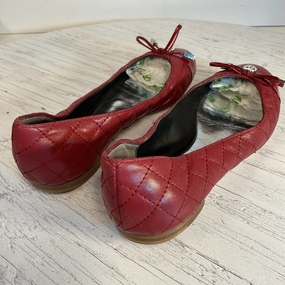 Phillipp Plein GoldJungle Cushioned Red Flat Skull Shoe Size EUR 36 US 5.5 - Picture 9 of 16